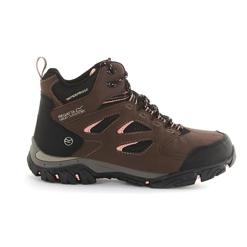 Regatta Chaussures Montantes De Randonnée HOLCOMBE Femme (Marron/beige) 4 Regatta Chaussures Montantes De Randonnée HOLCOMBE Femme (Marron/beige) – Image 2