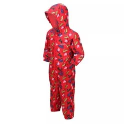 Regatta Combinaison De Pluie POBBLE Bébé (Rouge) 8 Regatta Combinaison De Pluie POBBLE Bébé (Rouge) -Regatta Soldes Boutique combinaison de pluie pobble bebe rouge 2