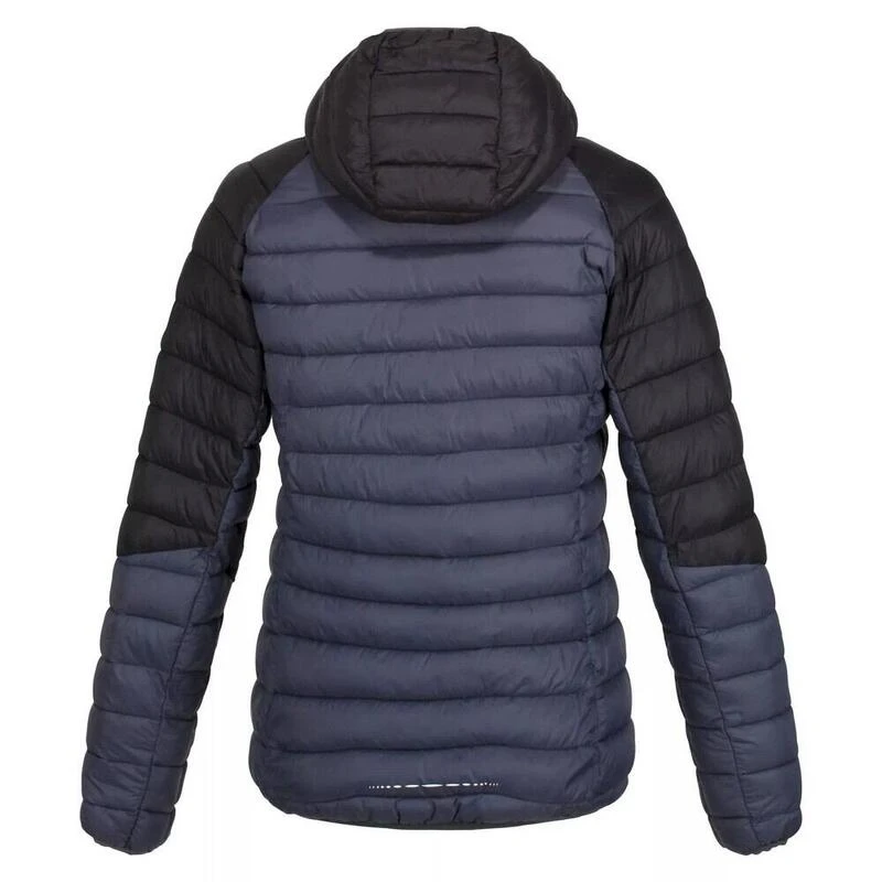 Regatta Doudoune HARROCK Femme (Noir / Gris Phoque) 4 Regatta Doudoune HARROCK Femme (Noir / Gris Phoque) â Image 2