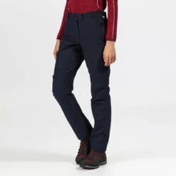 Regatta Pantalon HIGHTON Femme (Bleu Marine) -Regatta Soldes Boutique pantalon highton femme bleu marine 3