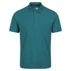 Regatta Polo Manches Courtes SINTON Homme (Turquoise Foncé)