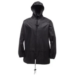 Regatta Stormbreak Veste Imperméable à Capuche Homme (Noir)