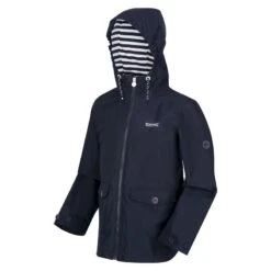 Regatta Veste Imperméable BELLADONNA Enfant (Bleu Marine) -Regatta Soldes Boutique veste impermeable belladonna enfant bleu marine 2