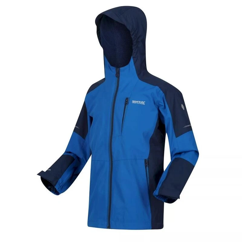 Regatta Veste Imperméable CALDERDALE Enfant (Bleu Foncé / Bleu Marine) 5 Regatta Veste Imperméable CALDERDALE Enfant (Bleu Foncé / Bleu Marine) – Image 3