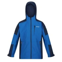 Regatta Veste Imperméable CALDERDALE Enfant (Bleu Foncé / Bleu Marine)