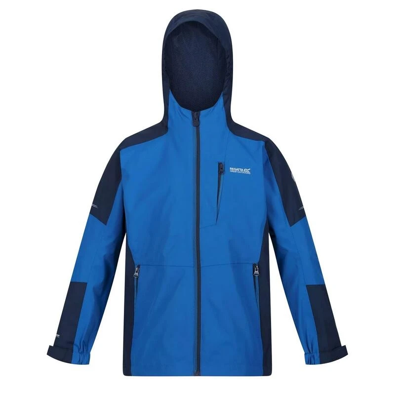 Regatta Veste Imperméable CALDERDALE Enfant (Bleu Foncé / Bleu Marine) 3 Regatta Veste Imperméable CALDERDALE Enfant (Bleu Foncé / Bleu Marine)