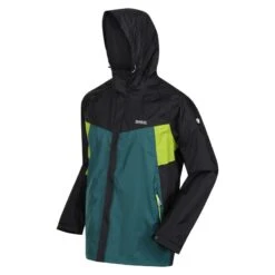 Regatta Veste Imperméable DRESFORD Homme (Noir / Sarcelle) 9 Regatta Veste Imperméable DRESFORD Homme (Noir / Sarcelle) -Regatta Soldes Boutique veste impermeable dresford homme noir sarcelle 2