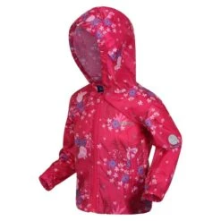 Regatta Veste Imperméable Enfant (Rose Vif) 9 Regatta Veste Imperméable Enfant (Rose Vif) -Regatta Soldes Boutique veste impermeable enfant rose vif 2