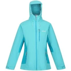 Regatta Veste Imperméable HIGHTON STRETCH Femme (Turquoise Vif / Bleu Turquoise)
