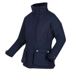 Regatta Veste Imperméable LEIGHTON Femme (Bleu Marine) -Regatta Soldes Boutique veste impermeable leighton femme bleu marine 2