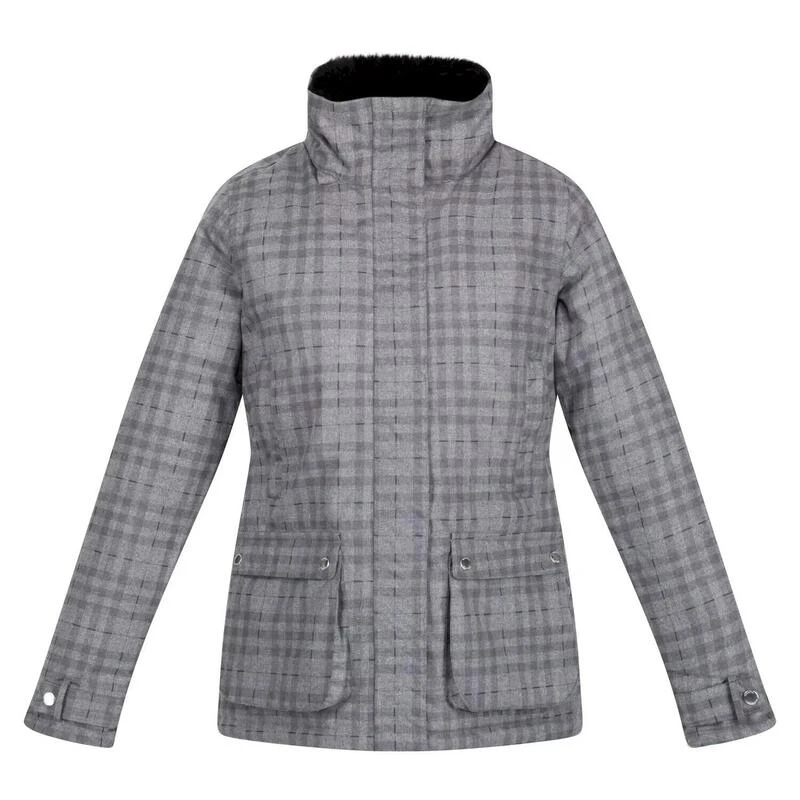 Regatta Veste Imperméable LEIGHTON Femme (Gris Orage) 3 Regatta Veste Imperméable LEIGHTON Femme (Gris Orage)
