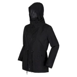 Regatta Veste Imperméable NADIRA Femme (Noir) 10 Regatta Veste Imperméable NADIRA Femme (Noir) -Regatta Soldes Boutique veste impermeable nadira femme noir 3