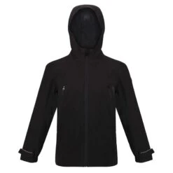 Regatta Veste Imperméable PULTON Enfant (Noir)