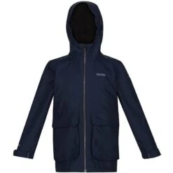 Regatta Veste Imperméable SALMAN Enfant (Bleu Marine)