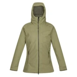 Regatta Veste Imperméable SANDA Femme (Vert Kaki)