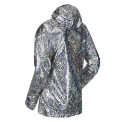 Regatta Veste Imperméable TURLA Femme (Gris Argenté) 10 Regatta Veste Imperméable TURLA Femme (Gris Argenté) -Regatta Soldes Boutique veste impermeable turla femme gris argente 3