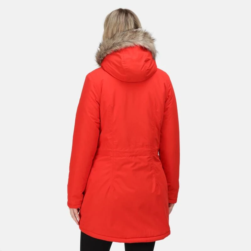 Regatta Veste Imperméable VOLTERA Femme (Rouge Vif) 6 Regatta Veste Imperméable VOLTERA Femme (Rouge Vif) – Image 4