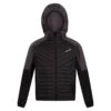 Regatta Veste KIELDER HYBRID Enfant (Noir / Gris Foncé) -Regatta Soldes Boutique veste kielder hybrid enfant noir gris fonce