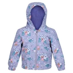 Regatta Veste Matelassée MUDDY PUDDLE FLORAL Enfant (Lilas Vif)