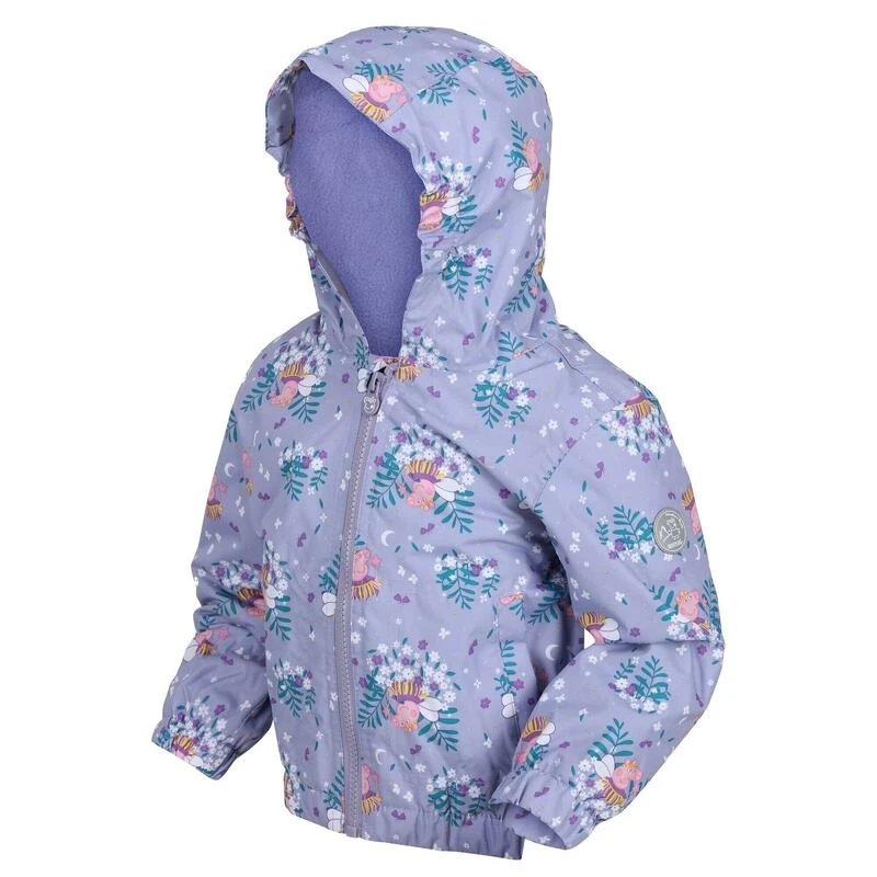 Regatta Veste Matelassée MUDDY PUDDLE FLORAL Enfant (Lilas Vif) 6 Regatta Veste Matelassée MUDDY PUDDLE FLORAL Enfant (Lilas Vif) – Image 4