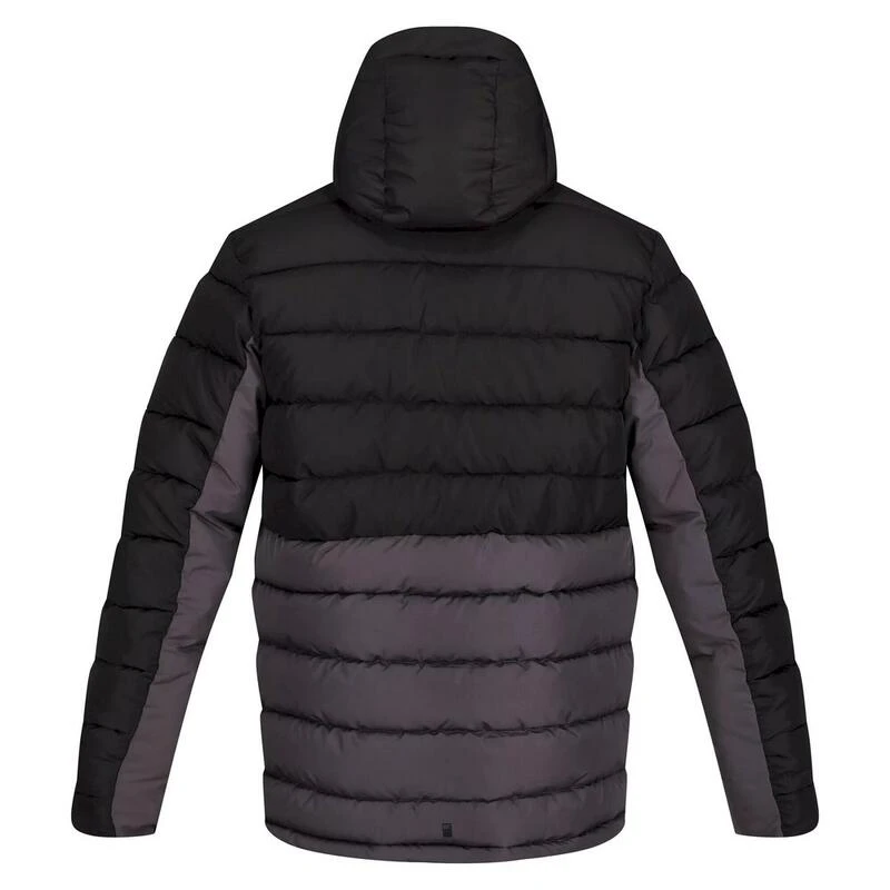Regatta Veste Matelassée NEVADO Homme (Noir / Gris Foncé) 4 Regatta Veste Matelassée NEVADO Homme (Noir / Gris Foncé) – Image 2